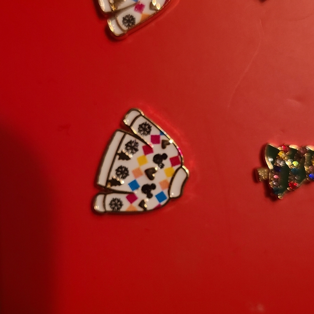 Disney BaubleBar Holiday 3 Pair Of Christmas Earrings Set - Picture 5 of 11